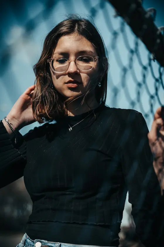 Portrait de femme en extérieur